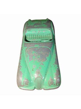 1950s Tootsietoy Jaguar Die Cast Car Chicoago Vintage Green 3  Collectible XK120